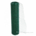 Netting de fil hexagonal enduit de PVC